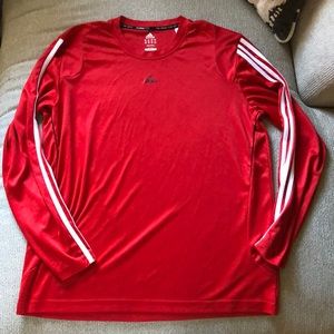 Adidas XL Clima Lite Long Sleeve Workout shirt